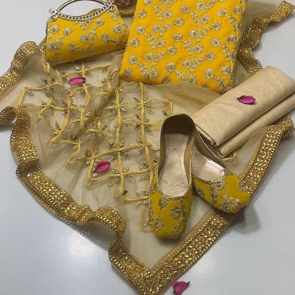 Gota Work Luxury Chiffon