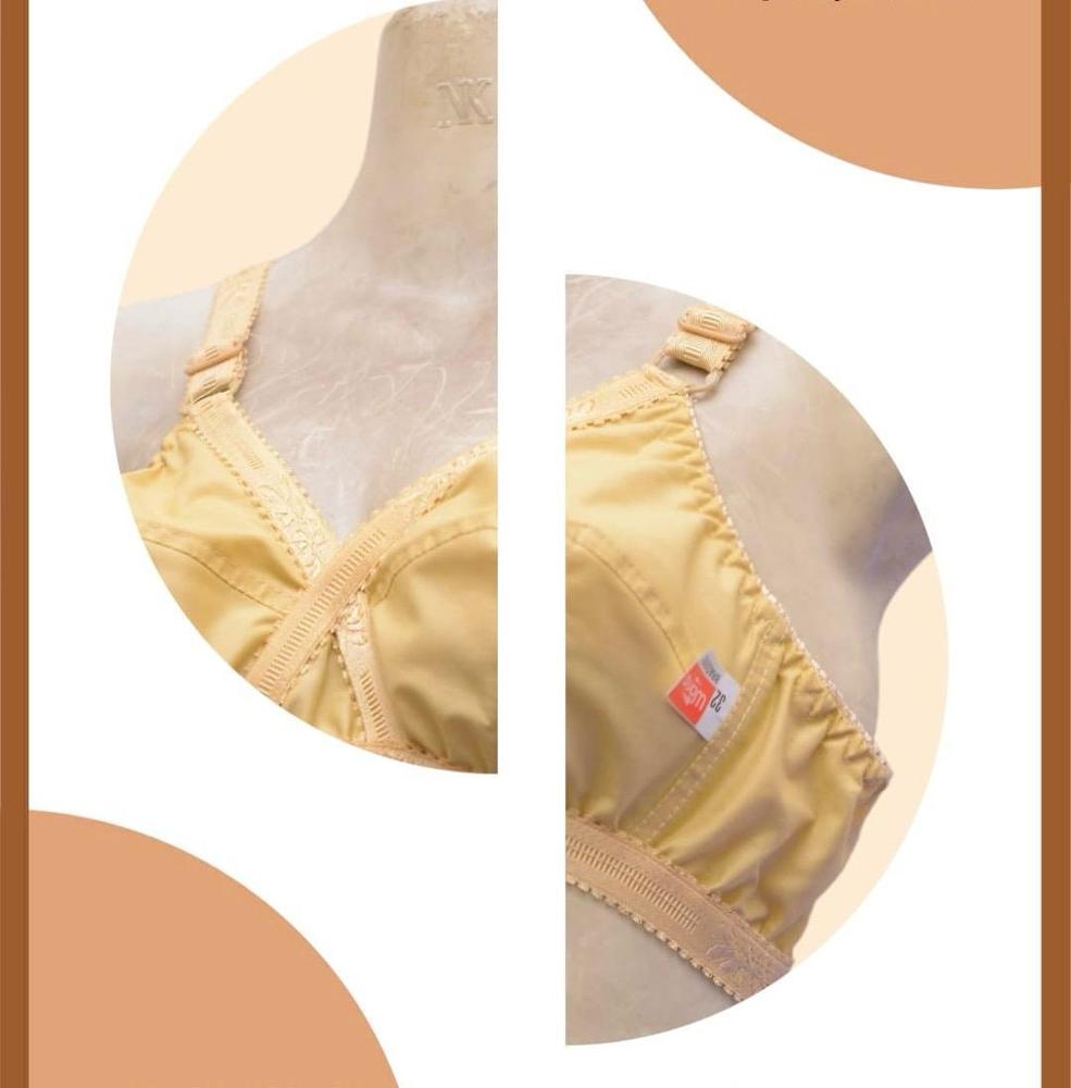 3-Pack Cotton Non-Padded Bra | Full Coverage & Wirefree Comfort | All Sizes (30-48)