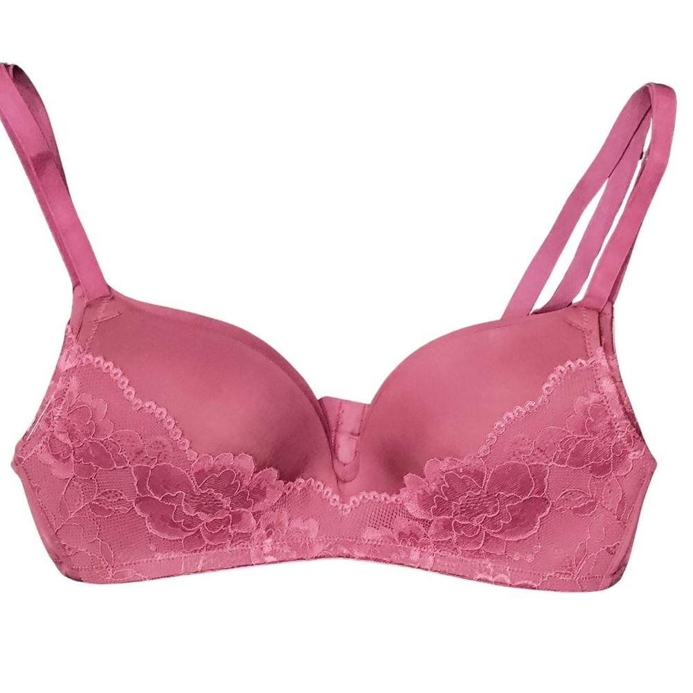 Soft Padded Half Cup Lace Bra for Women | Sizes 30-34 (A & B Cup
