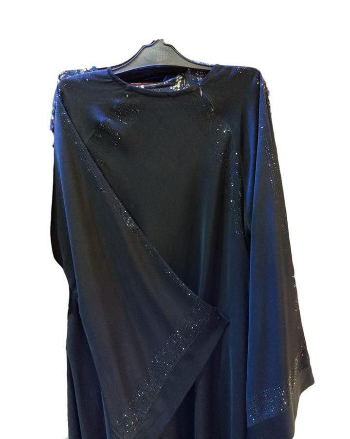 1-Piece Halima Plain Abaya | Exquisite Free Size Modest Dress for Women